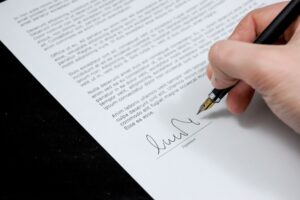 Adoption Paperwork Notarization
