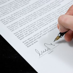 Adoption Paperwork Notarization